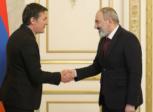 Վարչապետն ընդունել է ԵԱՀԿ Մինսկի խմբի Ֆրանսիայի համանախագահ Բրիս Ռոքֆոյին