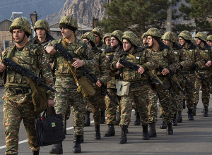 Մարտական հերթապահության հերթափոխ N զորամասում