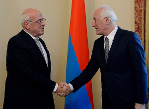 Ваагн Хачатурян сегодня принял президента AGBU Перча Седракяна