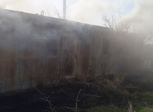 Գյումրիում տնակ է այրվել