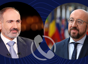 Пашинян и Мишель обсудили ход реализации договоренностей, достигнутых в Брюсселе