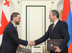 Армению посетил генеральный прокурор Грузии, подписан меморандум о сотрудничестве