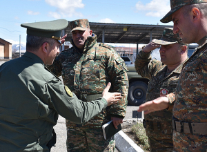 ԶՈՒ բարոյահոգեբանական ապահովման վարչության պետն այցելել է զորամասեր