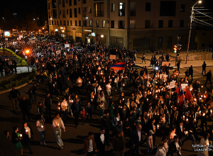 Արայիկ Հարությունյանը մասնակցել է Հայոց ցեղասպանության զոհերի հիշատակին նվիրված երթին