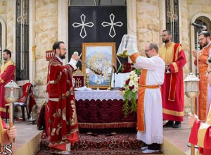 Հալեպի Ազգային գերեզմանատանը պատարագ է մատուցվել ՝ ի հիշատակ Հայոց ցեղասպանության զոհերի