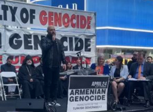 Հայոց ցեղասպանության զոհերի հիշատակին նվիրված միջոցառում Նյու Յորքում․ ուղիղ