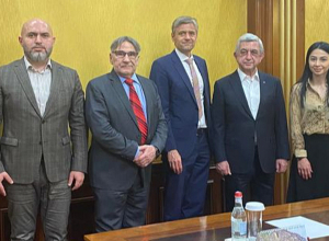 Սերժ Սարգսյանը հյուրընկալել է «Կոնրադ Ադենաուեր» հիմնադրամի պատվիրակությանը