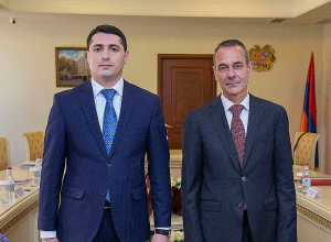 Արգիշտի Քյարամյանն ընդունել է Կարմիր խաչի պատվիրակության ղեկավարին