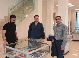 Մայր Աթոռի Մատենադարանի պատվավոր հյուրերը Գերմանիայից