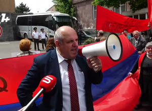 Ելույթներ ՌԴ դեսպանատան դիմաց