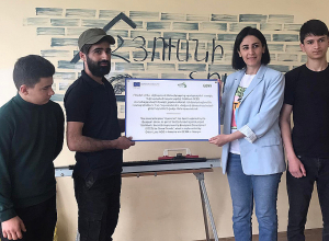 Ձեռքի աշխատանքներից մինչև «Հատիկ» բենդ․ «Հյուսնի տունը» Տավուշի մարզի պատանիներին ստեղծագործել է սովորեցնում