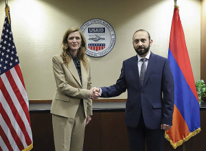 Арарат Мирзоян провёл встречу с руководителем USAID Самантой Пауэр