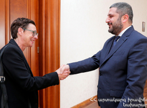 Արմեն Փամբուխչյանն ընդունել է ՀՀ-ում Ֆրանսիայի Հանրապետության դեսպանին