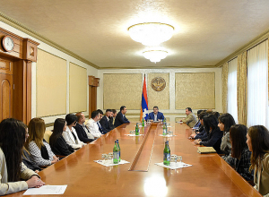 Араик Арутюнян встретился с руководством партии «Объединенный гражданский альянс»