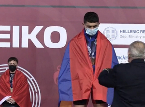 Գոռ Սահակյանը՝ ծանրամարտի աշխարհի բրոնզե մեդալակիր 