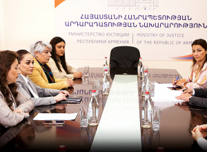 Ֆրանսիայի նոտարիատի բարձրագույն խորհրդի ներկայացուցիչներին ընդունել են ԱՆ-ում