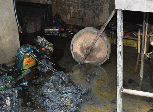 Ստեփանակերտում պայթյունի հետևանքով հրդեհ է առաջացել տներից մեկում․ կա տուժած