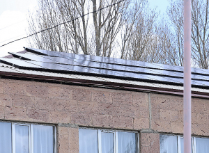 Շողակաթ համայնքի միջնակարգ դպրոցում տեղադրվել է արևային կայան