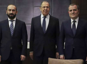 Միրզոյանի, Լավրովի և Բայրամովի հանդիպումը Դուշանբեում