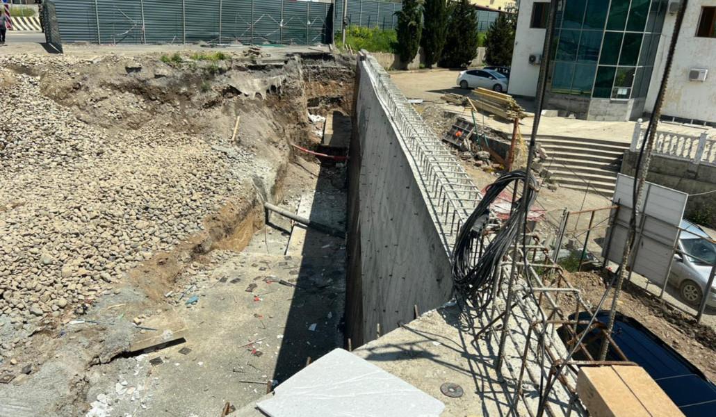 բագրատաշենի կամրջի շինարարություն