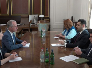 Մաթևոսյանն ընդունել է Կոնրադ Ադենաուեր հիմնադրամի տարածաշրջանային ծրագրի նորանշանակ ղեկավարին