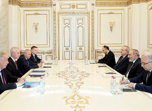 Նիկոլ Փաշինյանն ընդունել է Ռուսաստանի Դաշնության սպորտի նախարար Օլեգ Մատիցինին