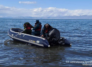 Սևանա լճում որոնողական աշխատանքները շարունակվում են