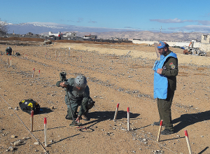 Դամասկոսում Հայաստանի «Հումանիտար ականազերծման և փորձագիտական կենտրոն»-ը 2021-ից մինչև օրս մաքրել է շուրջ 551,600 քմ տարածք