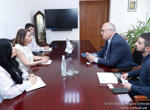 ՀՀ ՄԻՊ-ն ընդունել է Freedom House միջազգային իրավապաշտպան կազմակերպության Եվրոպայի ու եվրասիական ծրագրերի տնօրենին