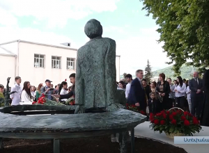 Ստեփանակերտում բացվել է Անդրեյ Սախարովի արձանը