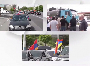 Перебранка между полицейскими и участниками автошествия: полицейские составили акт на машину