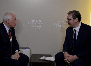 Ваагн Хачатурян встретился с президентом Сербии Александром Вучичем