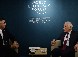 Նախագահ Վահագն Խաչատուրյանը հանդիպել է Խորվաթիայի վարչապետ Անդրեյ Պլենկովիչի հետ