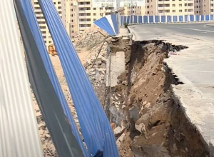 Լենինգրադյան փողոցից դեպի Ծիծեռնակաբերդի խճուղի տանող ճանապարհահատվածը դեռ երկկողմանի փակ է