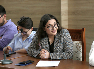 Արտակ Բեգլարյանը բանախոսել է Արցախի պետական համալսարանի ուսանողական համագումարում
