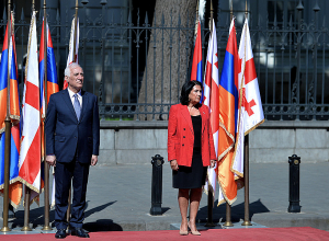 Президент Грузии приняла Президента РА