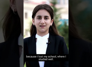 Поздравительное обращение Ангелины из Гадрута в связи с Международным днём защиты детей