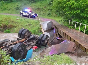 Ստեփանավան քաղաքում կամուրջ է փլուզվել․ լրացված