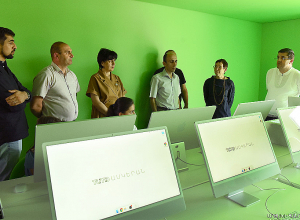 Արայիկ Հարությունյանն Ասկերան քաղաքում մասնակցել է Թումո տուփի բացմանը