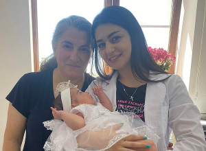 Պատերազմի հետևանքով որդուն կորցրած կինը աղջիկ է ունեցել