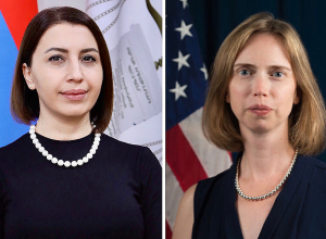 ՀՀ ՄԻՊ-ը հանդիպել է ԱՄՆ պետքարտուղարի Ժողովրդավարության, մարդու իրավունքների և աշխատանքի հարցերով փոխտեղակալի հետ