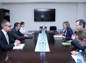 ԱՄՆ Պետքարտուղարի օգնականի տեղակալ Կարա ՄքԴոնալդի գլխավորած պատվիրակությունը այցելել է ԱԳՆ