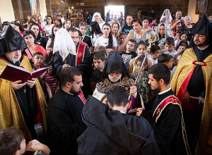 Տվչության արարողություն՝ Օշականի եկեղեցում