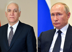 Վահագն Խաչատուրյանը ուղերձ է հղել Ռուսաստանի Դաշնության նախագահ Վլադիմիր Պուտինին