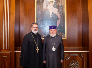 Կաթողիկոսն ընդունել է Իրաքի հայոց թեմի նորընտիր առաջնորդին