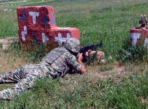 Կրակային պատրաստության պարապմունք՝ մարտական հրաձգությամբ