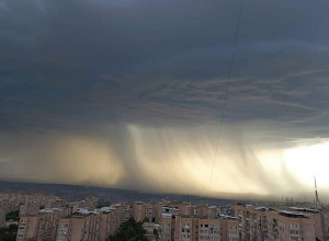 Երևանի այսօրվա ամպրոպը