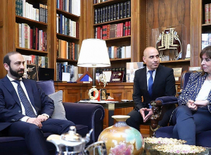 Միրզոյանը հանդիպում է ունեցել Հունաստանի նախագահ Կատերինա Սակելլարոպուլուի հետ