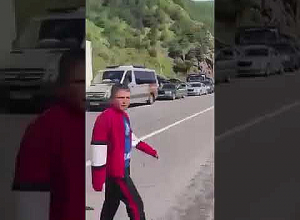 КПП «Ларс» закрыт на неопределенный срок из-за наводнения