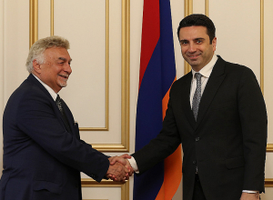 Ален Симонян принял председателя Центрального правления партии «Рамкавар Азатакан»